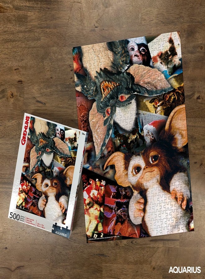 AQUARIUS Gremlins Puzzle (500 Piece Jigsaw Puzzle) - Glare Free - Precision Fit - Virtually No Puzzle Dust - Officially Licensed Gremlins Merchandise & Collectibles - 14 x 19 Inches - Image 3